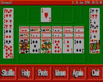 Excellent Card Games screen shot game playing